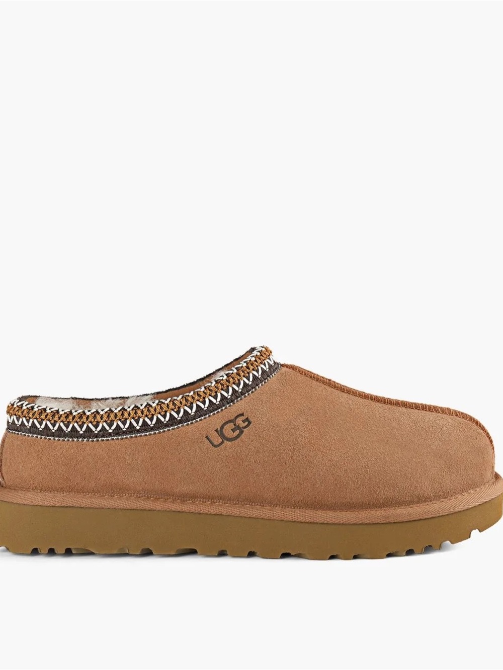 UGG Tasman || Chestnut Suede Slip-On size 7